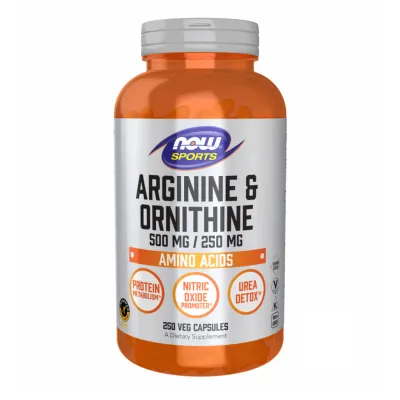 Аргінін Та Орнітин, Arginine/Ornithine - 250 vcaps