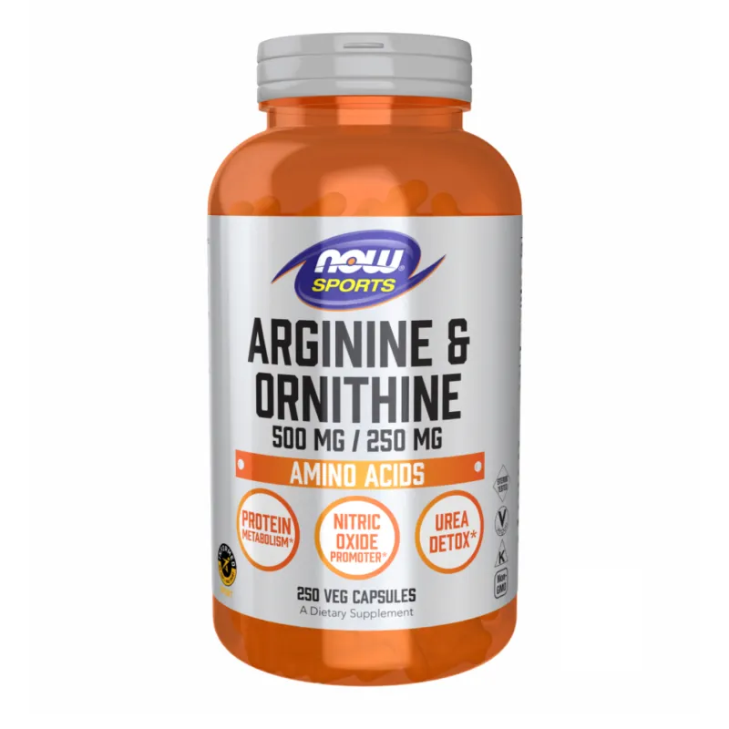 Аргінін Та Орнітин, Arginine/Ornithine - 250 vcaps