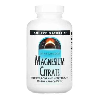 Магній цитрат, Magnesium Citrate 133mg - 180 caps