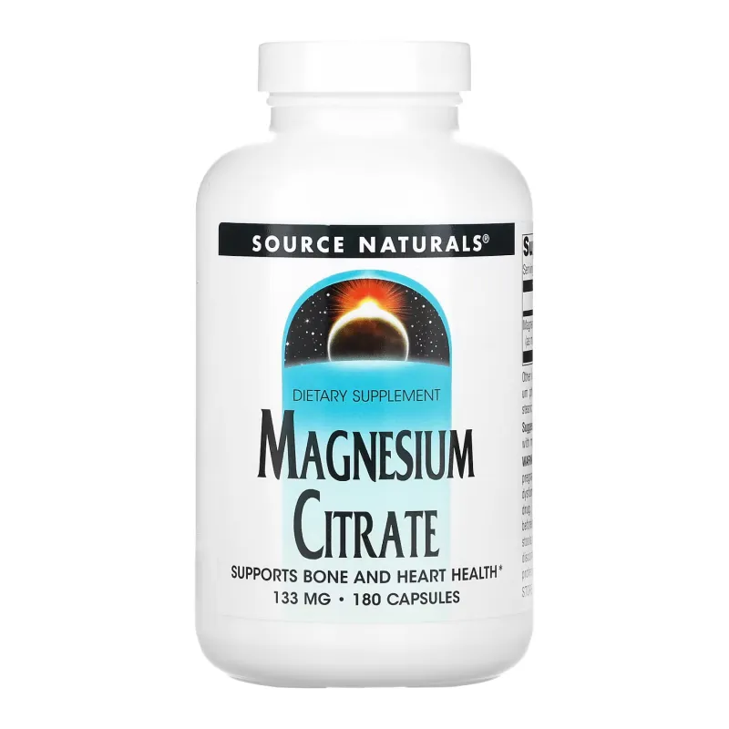 Магній цитрат, Magnesium Citrate 133mg - 180 caps