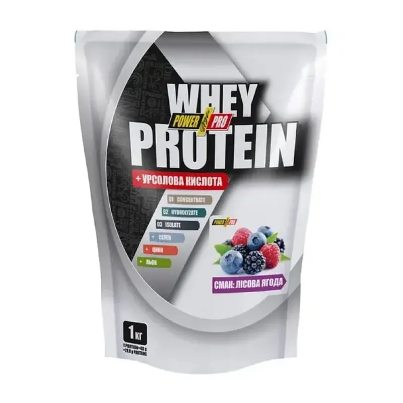 Протеїн, Whey Protein - 1000g Forest Fruit