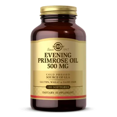Олія вечірньої примули, Evening Primrose Oil 500mg - 180 softgels