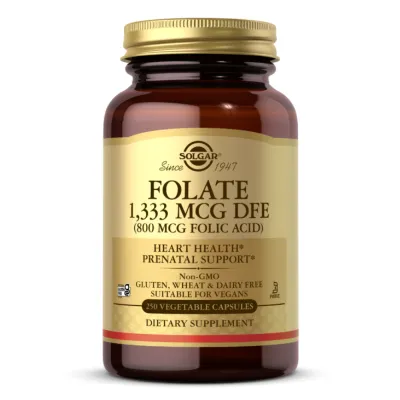 Фолієва кислота, Folic Acid 800 mcg - 250 vcaps