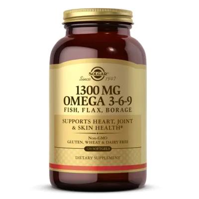 Омега 3-6-9, Omega 3-6-9 1300mg - 120 softgels