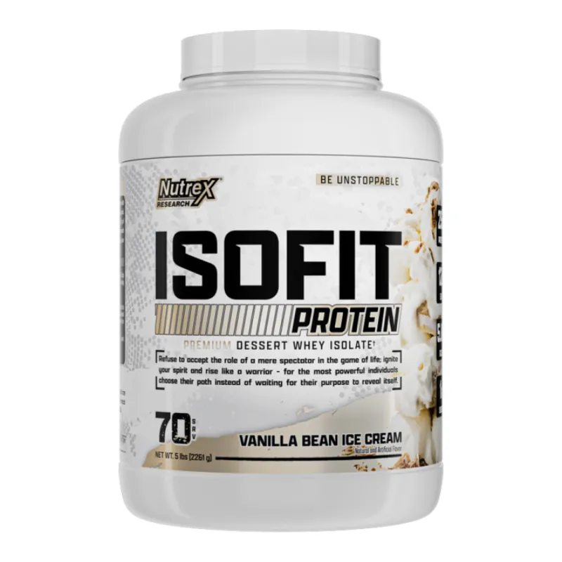 Сироватковий ізолят, Isofit - 70srv Vanilla Bean Ice Cream