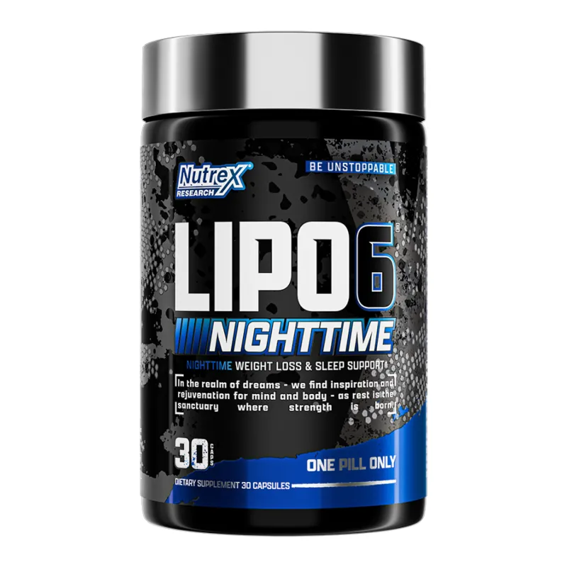 Нічний жироспалювач, Nutrex Lipo-6 Black Nighttime UC - 30 caps