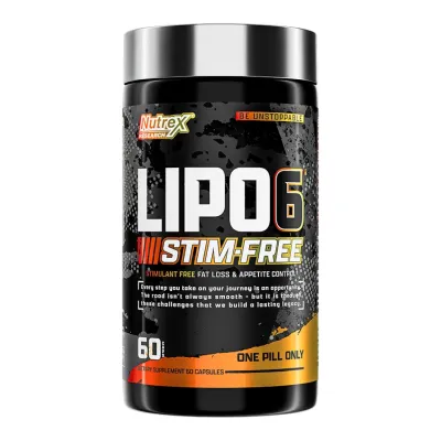 Жиросжигатель, Lipo-6 STIM-FREE - 60 caps