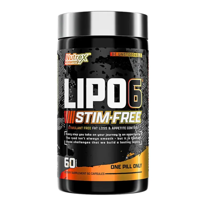 Жиросжигатель, Lipo-6 STIM-FREE - 60 caps