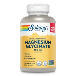 Магній гліцинат для нервової системи та покращення сну, Magnesium Glycinate 350мг - 120 вкапсул