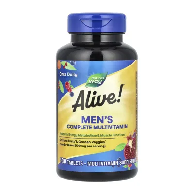 Мультивитаминный комплекс для мужчин, Men's complete multivitamin - 130 tabs
