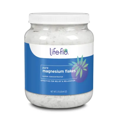 Магниевые хлопья, Pure Magnesium Flakes - 44 oz
