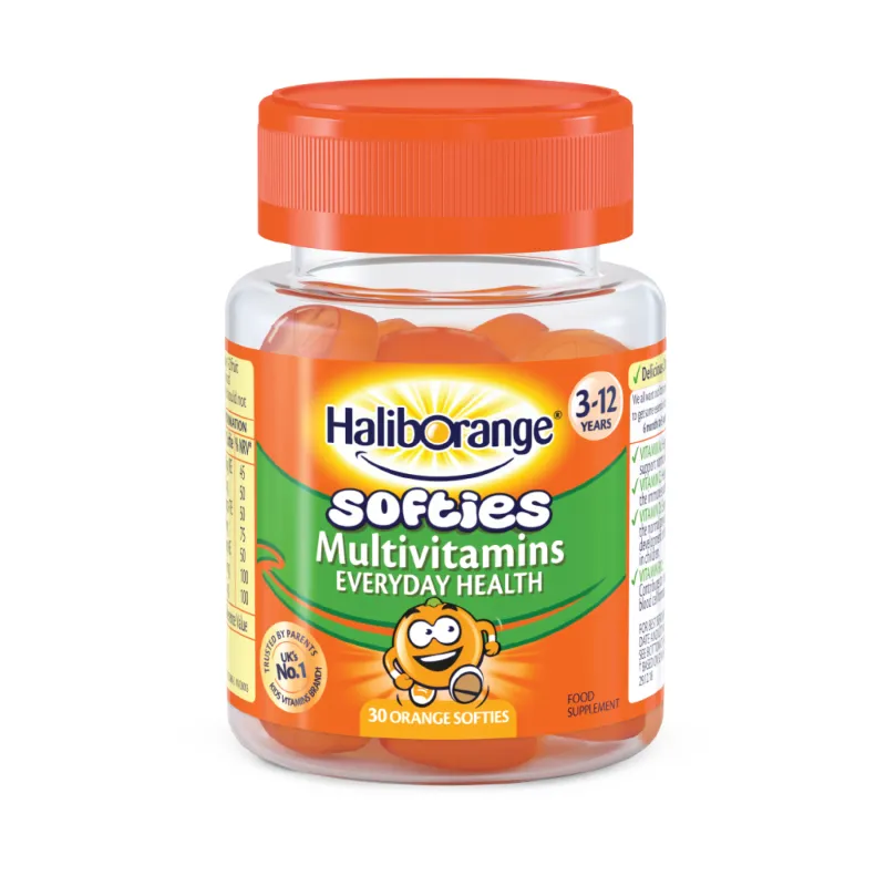 Дитячий мультивітамінний комплекс, Softies Multivitamins - 30 softgels Orange
