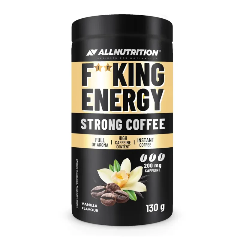 Розчинна кава, Fitking Delicious Strong Coffee - 130g Vanilla
