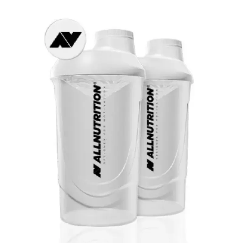 Шейкер, Shaker - 600ml Opal White 2LOGO