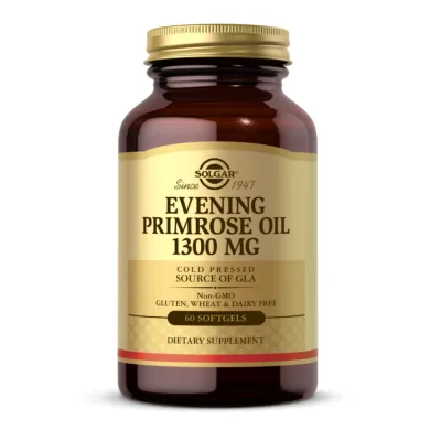 Олія примули вечірньої, Evening Primrose Oil 1300mg - 60 softgels
