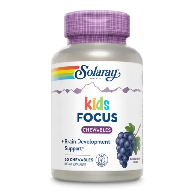 Поддержка концентрации внимания и памяти у детей, Focus for Children - 60 chewables