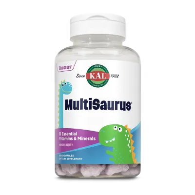 Детские витамины и минералы, MultiSaurus - 90 сhewable Berry Grape Orange