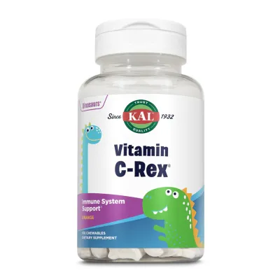 Витамин С для детей, C-Rex 100mg - 100 chewable Orange