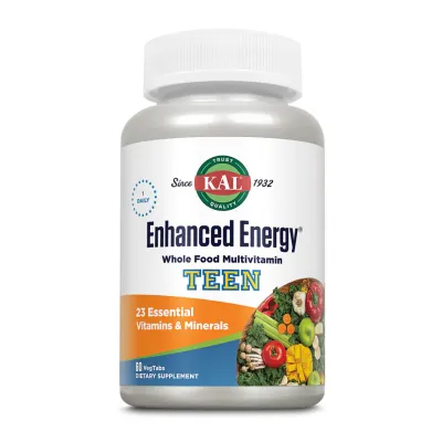 Комплекс для підлітків 12+, Enhanced Energy for Teens - 60 tabs