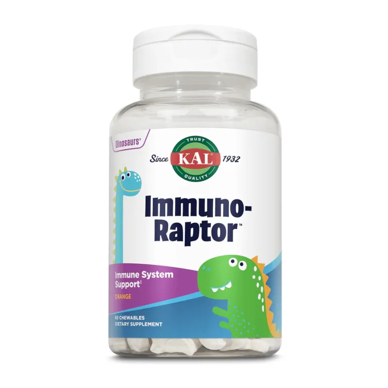 Детский комплекс для иммунитета, Immuno-Raptor - 60 chewable Orange