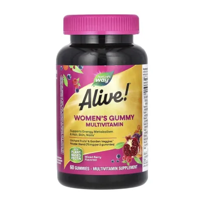 Мультивитаминный комплекс для женщин, Alive!® Women's Multi Gummy - 60 gummies
