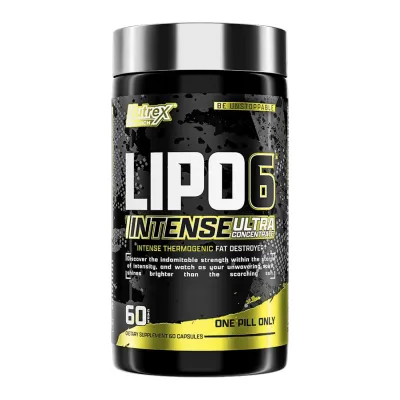 Жироспалювач, Lipo 6 BLACK INTENSE - 60 caps
