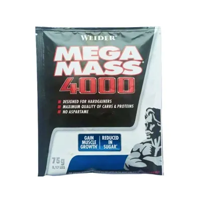 Гейнер Weider (Sample Mega Mass 4000) — 75 г, шоколад