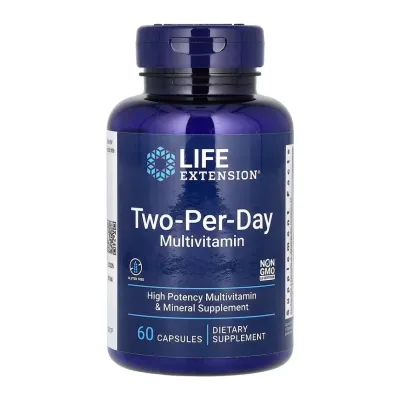 Мультивітаміни, Two-Per-Day Multivitamin - 60 caps