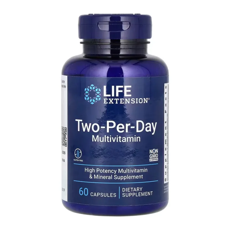Мультивітаміни, Two-Per-Day Multivitamin - 60 caps