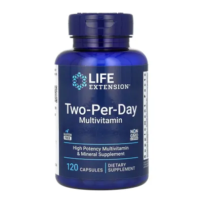 Мультивитамины, Two-Per-Day Multivitamin - 120 caps
