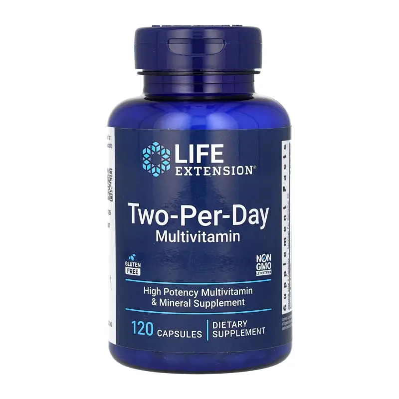 Мультивітаміни, Two-Per-Day Multivitamin - 120 caps