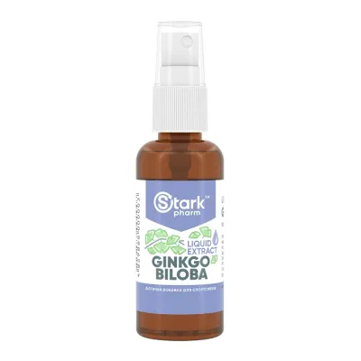 Гінкго Білоба, Ginkgo Biloba Liquid Extract - 50 ml