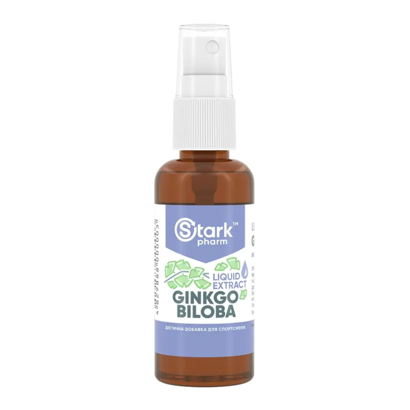 Гінкго Білоба, Ginkgo Biloba Liquid Extract - 50 ml