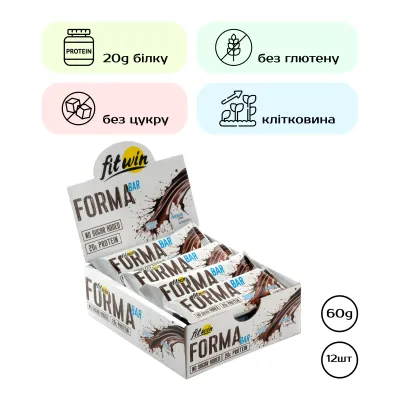 Протеїновий батончик FitWin Forma Bar 12шт