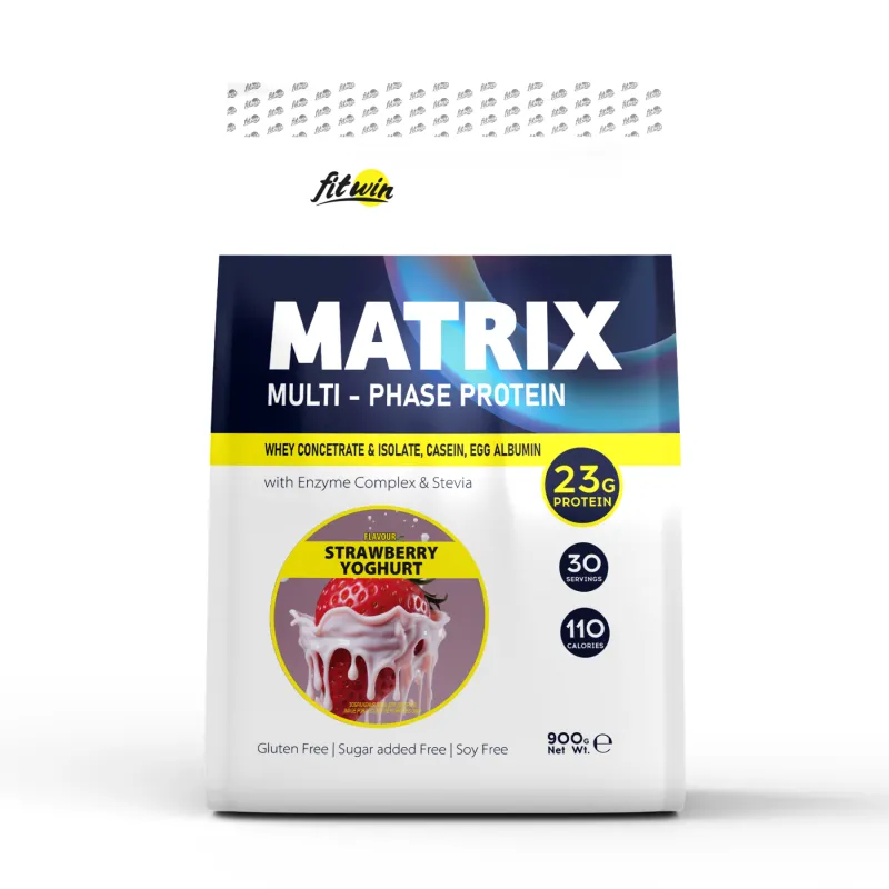 Сывороточный протеин, Matrix - 900g Strawberry Yogurt