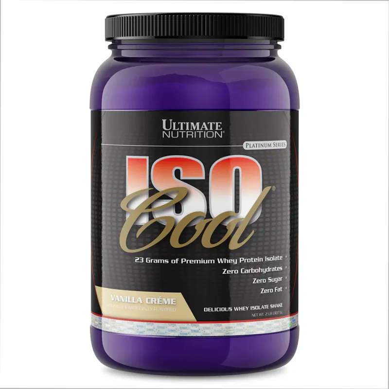 IsoCool 2lb - 907g Vanilla Creme