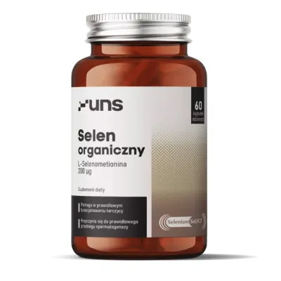 Селен UNS Vitamins (Selenium) — 60 веганських капсул