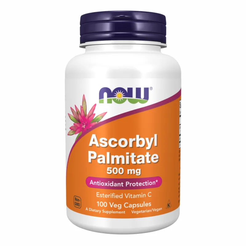 Аскорбілпальмітат (жиророзчинний вітамін С), Ascorbyl Palmitate 500 mg - 100 vcaps