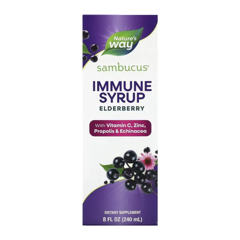 Сироп с черной бузиной, Sambucus Immune Syrup - 8 oz