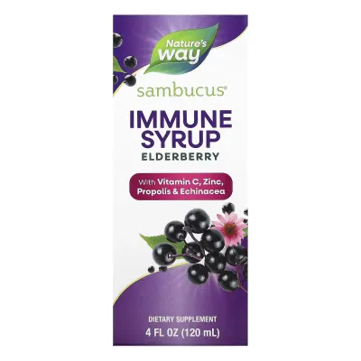 Сироп для підтримки імунітету, Sambucus Immune Syrup - 4 oz