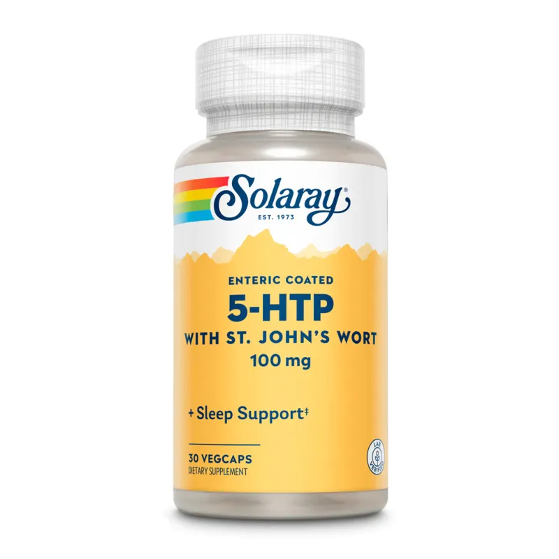 Комплекс 5-HTP та звіробою, 5-HTP + St. John's 100mg - 30 vcaps
