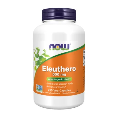 Елеутерокок, Eleuthero 500mg - 250 vcaps