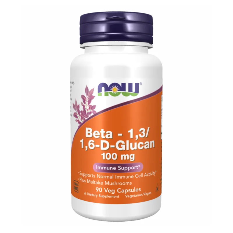 Бета-Глюкан, Beta-1,3/1,6-D-Glucan 100mg - 90 vcaps