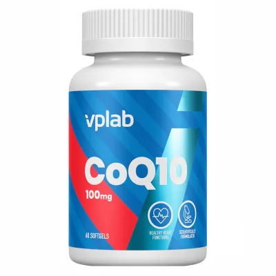 Коэнзим Q10, CoQ10 100 mg - 60 Softgels