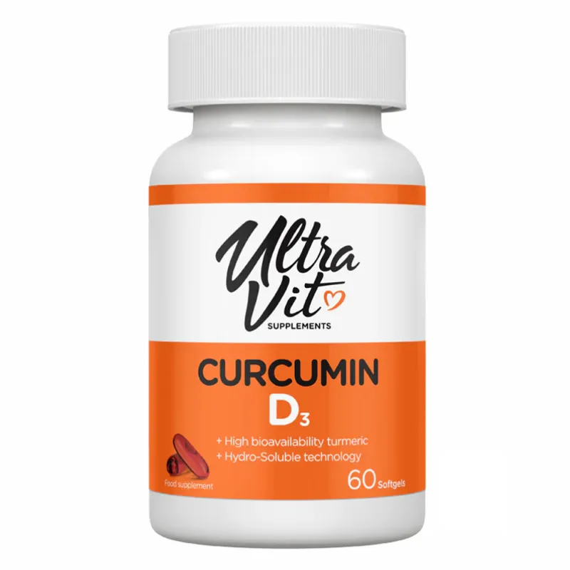 Куркумин Д3, Curcumin D3 - 60 softgels
