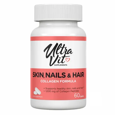 Комплекс для кожи ногтей и волос, Skin, Nails & Hair - 60 caps