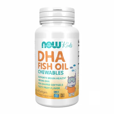 ДГК для детей, DHA 100mg Chewable - 60 sgels