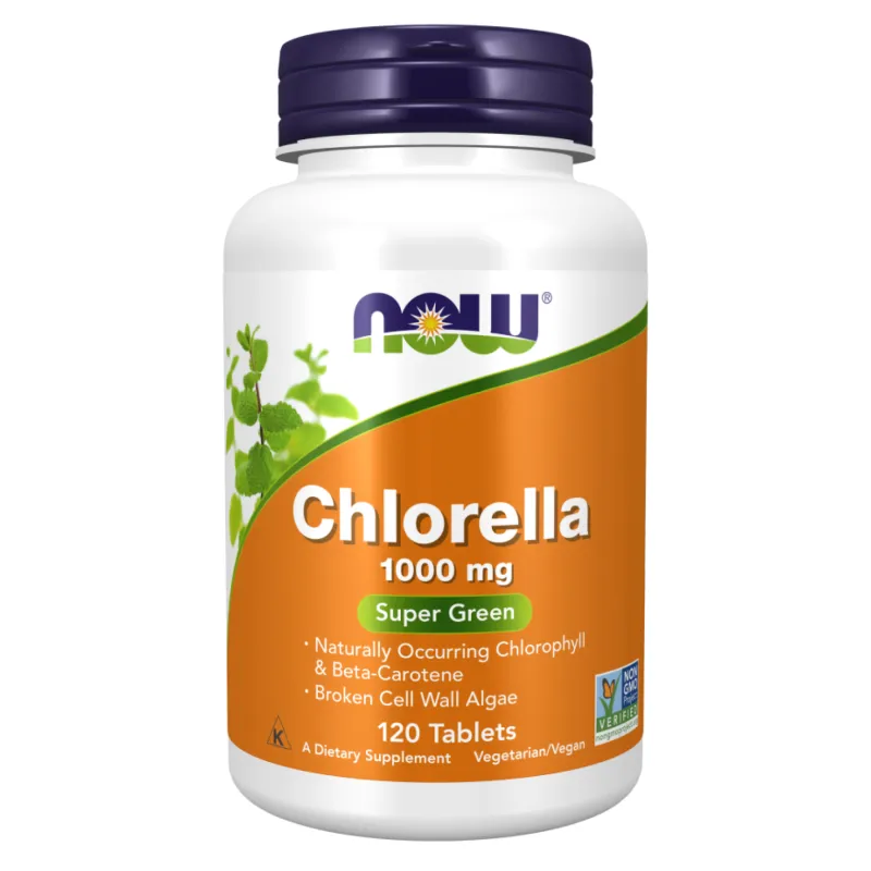 Хлорелла, Chlorella 1000mg - 120 tabs