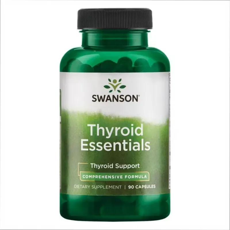 Комплекс нутрієнтів для підтримки щитоподібної залози Swanson (Thyroid Essentials) — 90 капсул