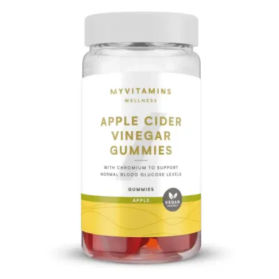 Яблучний оцет Myprotein (Apple Cider Vinegar Gummies) — 60 gummies, apple